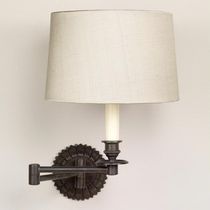 traditional wall light (bronze) SWING ARM : CHEDWORTH VAUGHAN