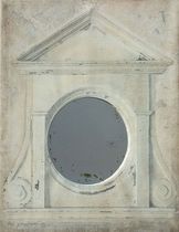 traditional wall mirror OEIL DE BOEUF PROVENCE & FILS