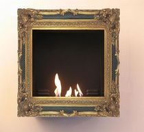 traditional wall-mounted fireplace (bioethanol closed hearth) CADRES ANTIQUES  BOX-BOX Climart