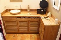traditional washbasin cabinet  INSPIRATION BOIS