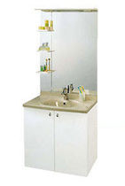 traditional washbasin cabinet AD&Eacute;LIE: 70b CAREA