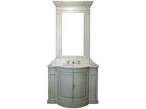 traditional washbasin cabinet with mirror PAULINE PROVENCE & FILS