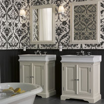 traditional washbasin cabinet with mirror ENSEMBLE MAJERLING Aqua Prestige