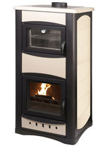 traditional wood-boiler stove (with oven) UNIFLAM IDRO 34 KW Calux Srl