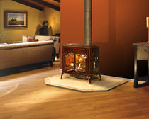 traditional wood-burning stove (cast iron) CUMBERLAND GAP QUADRA-FIRE