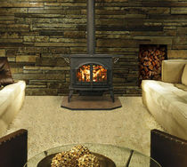 traditional wood-burning stove (cast iron) ISLE ROYAL QUADRA-FIRE