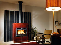 traditional wood-burning stove (ceramic) CERTILLEUX CHEMINEES PHILIPPE