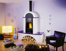 traditional wood-burning stove (ceramic) AGERTEN CHEMINEES PHILIPPE