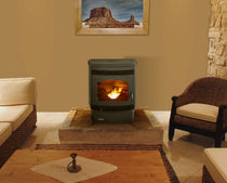 traditional wood pellet stove SANTA FE QUADRA-FIRE