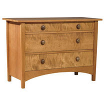 traditional wooden chest of drawers MISSION : HARVEY ELLIS STICKLEY