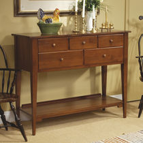 traditional wooden chest of drawers AMERICAN HERITAGE NICHOLS & STONE