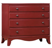 traditional wooden chest of drawers VIRGINIA BOW NICHOLS & STONE