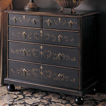 traditional wooden chest of drawers HAND PAINTED NICHOLS & STONE