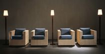 traditional wooden floor lamp OTTO 191 by Paola Navone GERVASONI - Contract Division