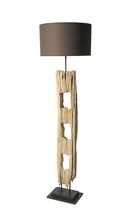traditional wooden floor lamp 088/BR Bellino