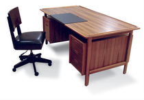 traditional wooden office desk 50 Jesper Office