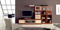 traditional wooden TV wall unit DOLCE VITA 108 Bassi F.lli