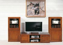 traditional wooden TV wall unit ART.300/A Arte Antiqua di Zen Adriano