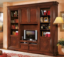 traditional wooden TV wall unit BASSANO : 725 VACCARI CAV. GIOVANNI