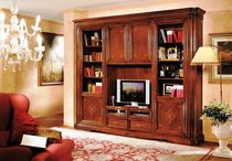 traditional wooden TV wall unit ART.725 VACCARI CAV. GIOVANNI