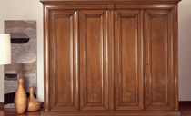 traditional wooden wardrobe M17C by Laura Silvestrini LE FABLIER
