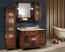 traditional wooden washbasin cabinet AMASRA ORKA