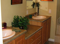 traditional wooden washbasin cabinet  ASMAZ WOOD FRAME CUSTOM HOMES