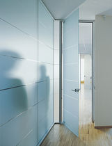 translucent glass removable partition  Adotta Italia srl
