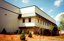 trapezoidal profiled sheet metal facade cladding MIGHTI-RIB&reg; PBR Fabral