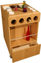 trolley table CONCEPT KANGOUROO: AROMATIQUE by Emmanuel Rubbens Rubbens Design