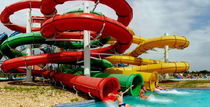tube slide for aquatic-parks 1200 POL -GLASS