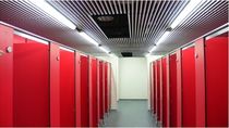 tubular linear metal suspended ceiling TUBELINE SAS International