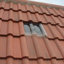 tubular skylight CONCRETE DOUBLE ROMAN TILE  Suntile