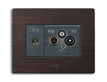 TV-RD-SAT socket NOIR AX SERIES Ave spa