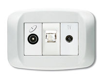 TV-RD-SAT socket BANQUISE SERIES Ave spa
