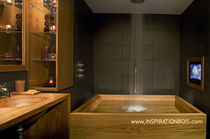 two seater rectangular bath-tub  INSPIRATION BOIS