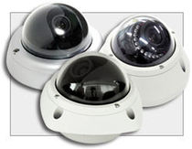 vandal proof CCTV dome video camera  DEDICATED MICROS