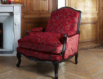 velvet fabric for upholstery FEUILLAGES VEREL DE BELVAL