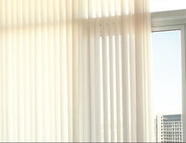 vertical textile sliding panel blind  Avenue home