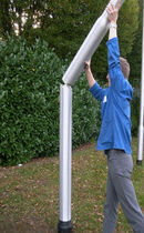 video surveillance mast BASCULANT COURT Sapa Pole Products / Alcoa Infrastructures