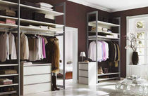 walk-in wardrobe CORNICE Raumplus