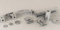 wall fixing system for glass panel POINT SUPPORT 3Form