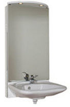 wall-hung washbasin for the disabled BASICLINE Mountway