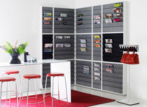 wall mounted brochure display rack FRONT: RIV14 W371 by L.PETTERSSON & L.NOTMAN KARL ANDERSSON