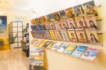 wall mounted brochure display rack VISION STUDIO T