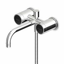 wall mounted double handle mixer tap for shower and bath-tub SAVOY - ZSA226.CN  ZUCCHETTI RUBINETTERIA
