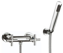 wall mounted double handle mixer tap for shower TERA 15300 FARIS Rubinetterie