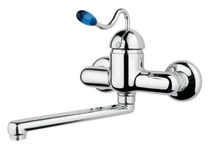 wall-mounted kitchen double handle mixer tap 3404**20 NICOLAZZI