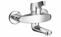 wall-mounted single handle mixer tap for washbasin SK SWAP SIMILOR KUGLER
