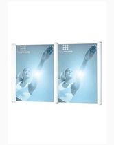wall mounted standing display 032_3624 ImageHolders